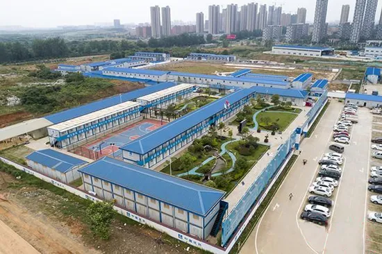 建設現場のためのプレハブのリビング ユニット 20FT 拡張可能なモジュラー輸送コンテナー ハウス