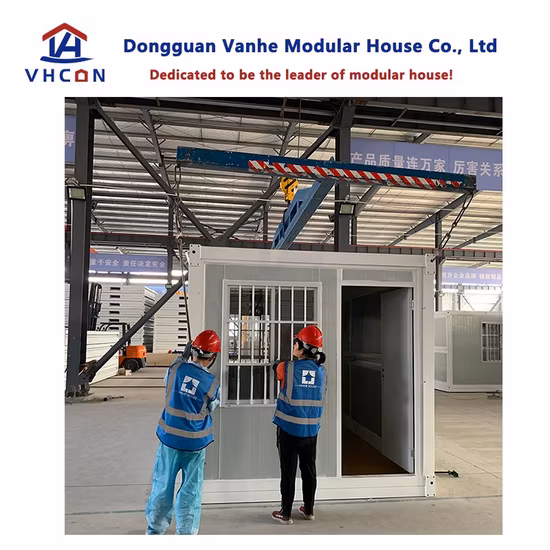 中国格安プレハブ 20FT 40FT 折りたたみモジュラー高級リビング フラット パック販売のためのプレハブ折りたたみコンテナーハウス